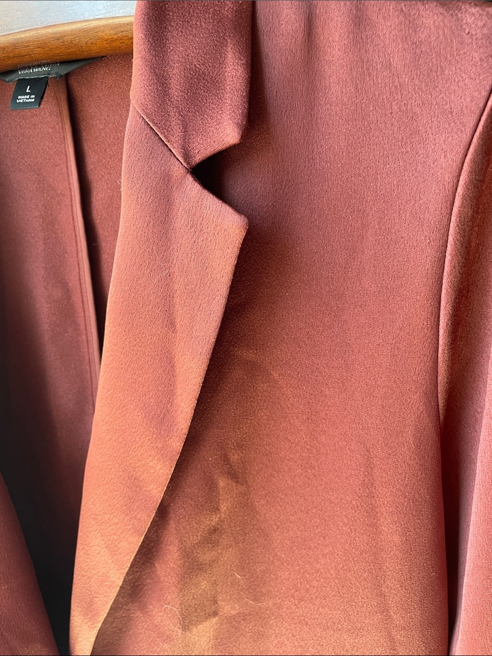SIMPLY VERA BLAZER RUST - Picture 3 of 6